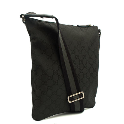 Gucci Cross Body Messenger in Black, GG Canvas — Alternate View 8