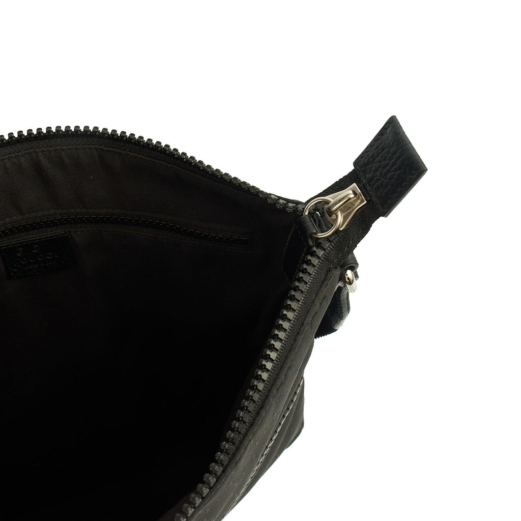 Gucci Cross Body Messenger in Black, GG Canvas — Alternate View 11