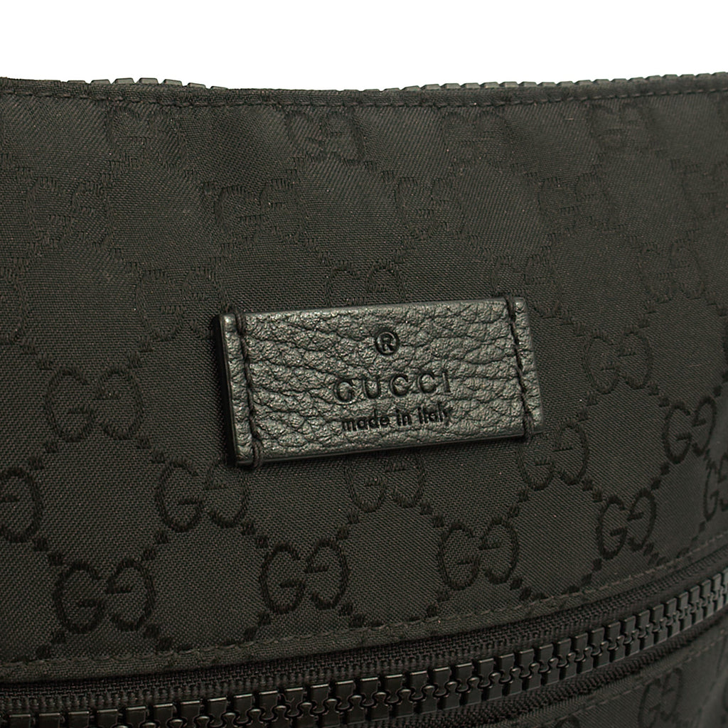 Gucci Cross Body Messenger in Black, GG Canvas — Alternate View 12