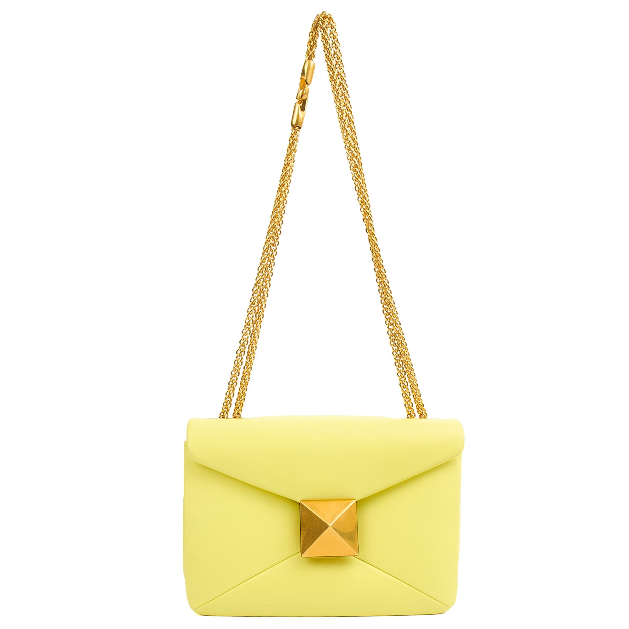 Valentino Cross Body Rockstud Spike Small in Green, Leather — Alternate View 7