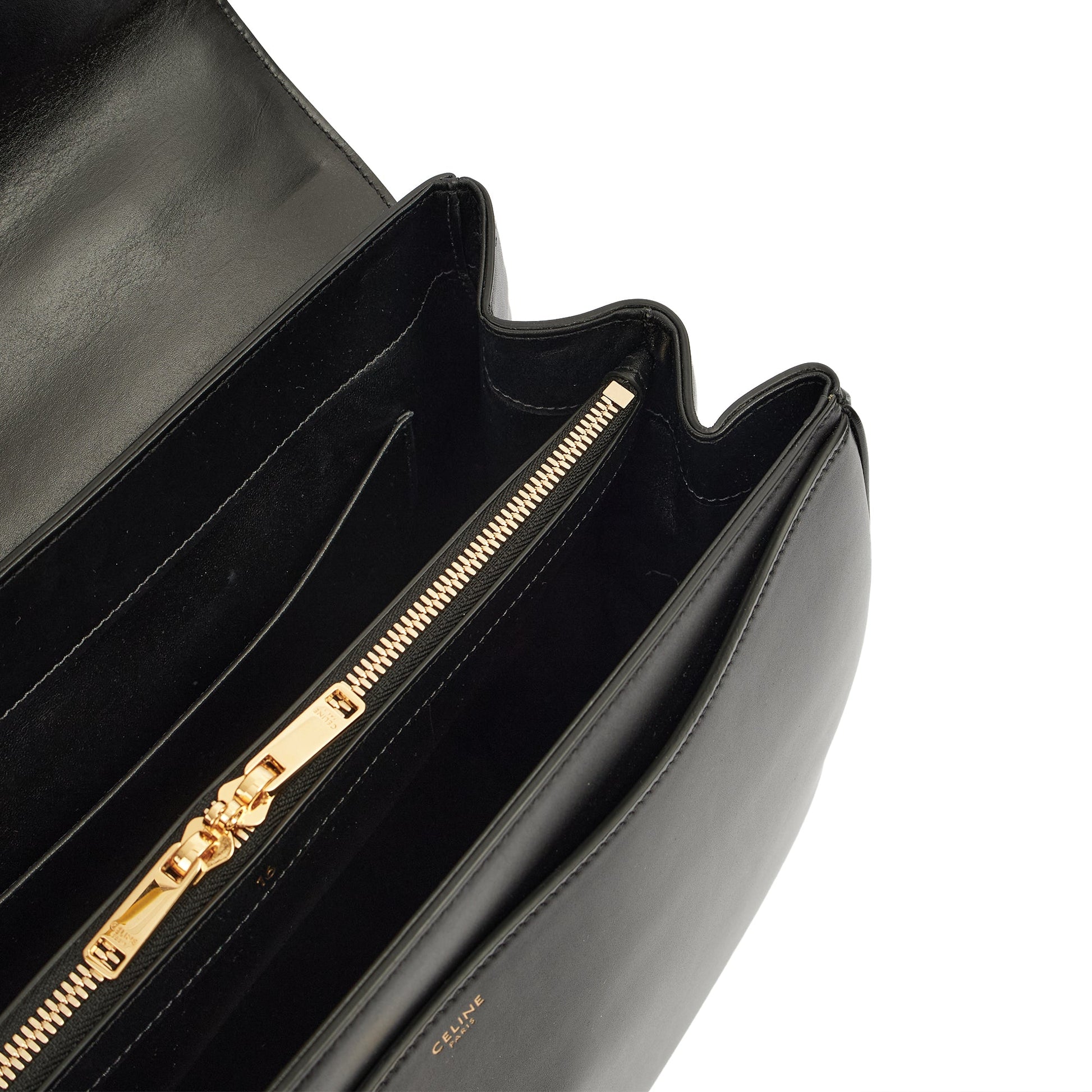 Celine Tote Box Bag - Medium in Black, Leather — Alternate View 11