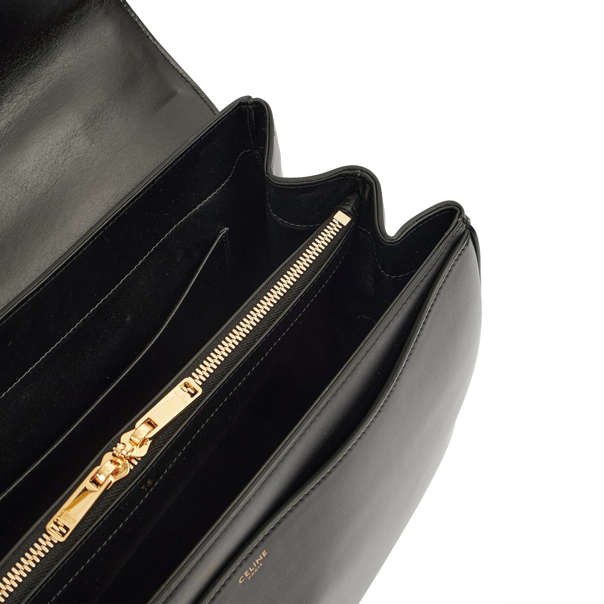 Celine Tote Box Bag - Medium in Black, Leather — Alternate View 17