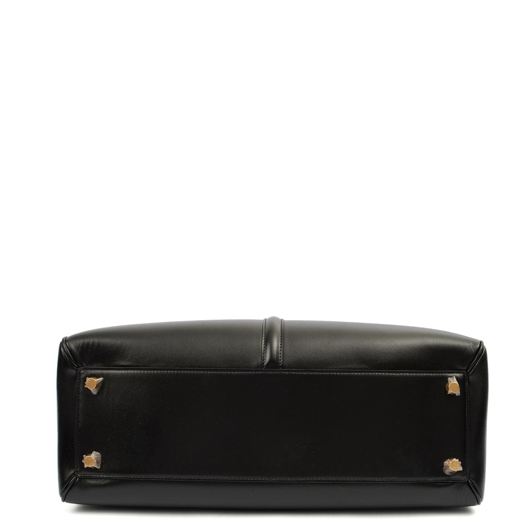Celine Tote Box Bag - Medium in Black, Leather — Alternate View 10