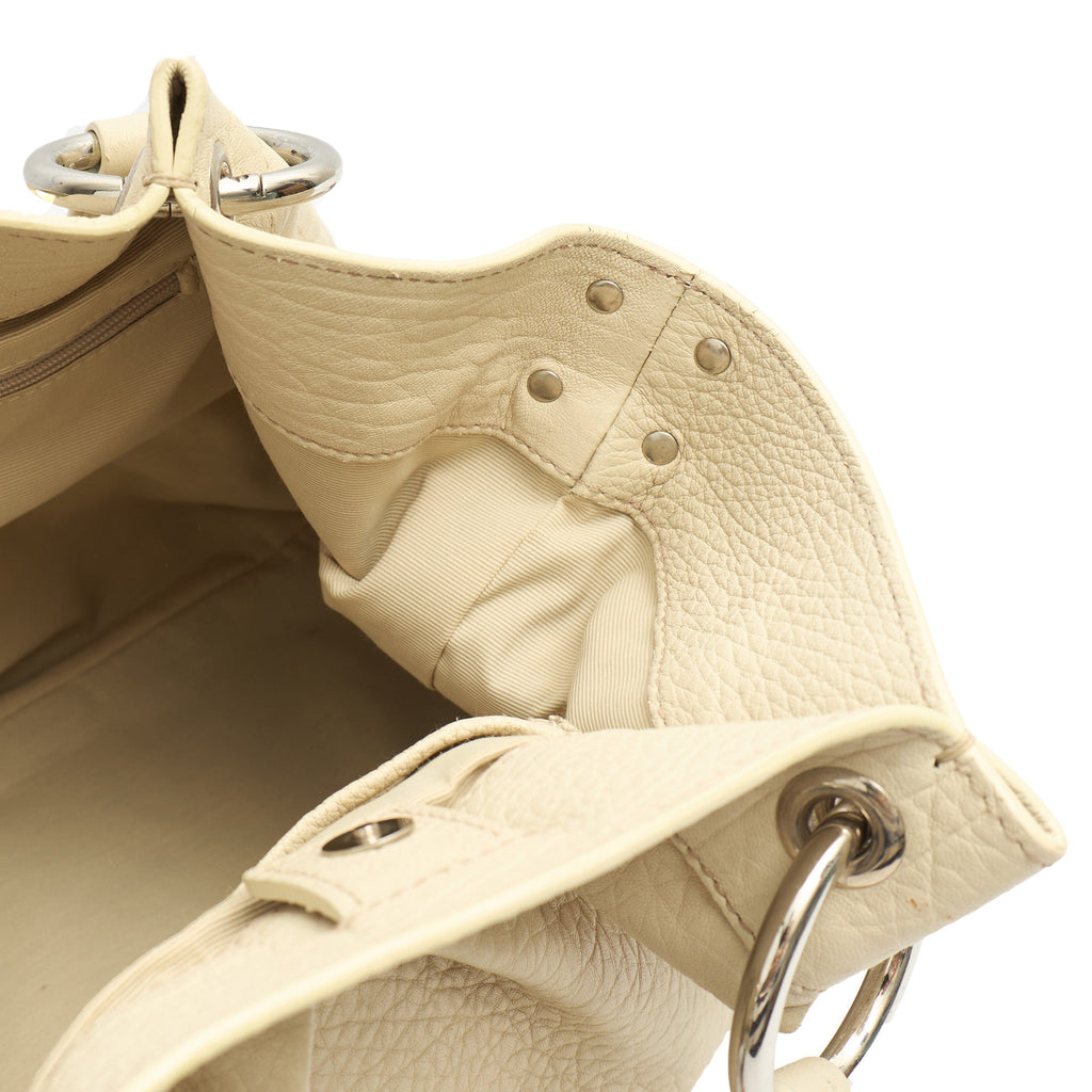 Mulberry Shoulder Bag Tote in Cream, Calfskin Leather — Alternate View 7
