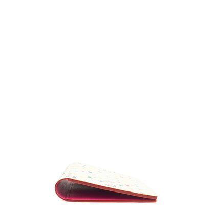 Louis Vuitton Organiser Passport Cover in Multicolor Monogram, Canvas — Top View