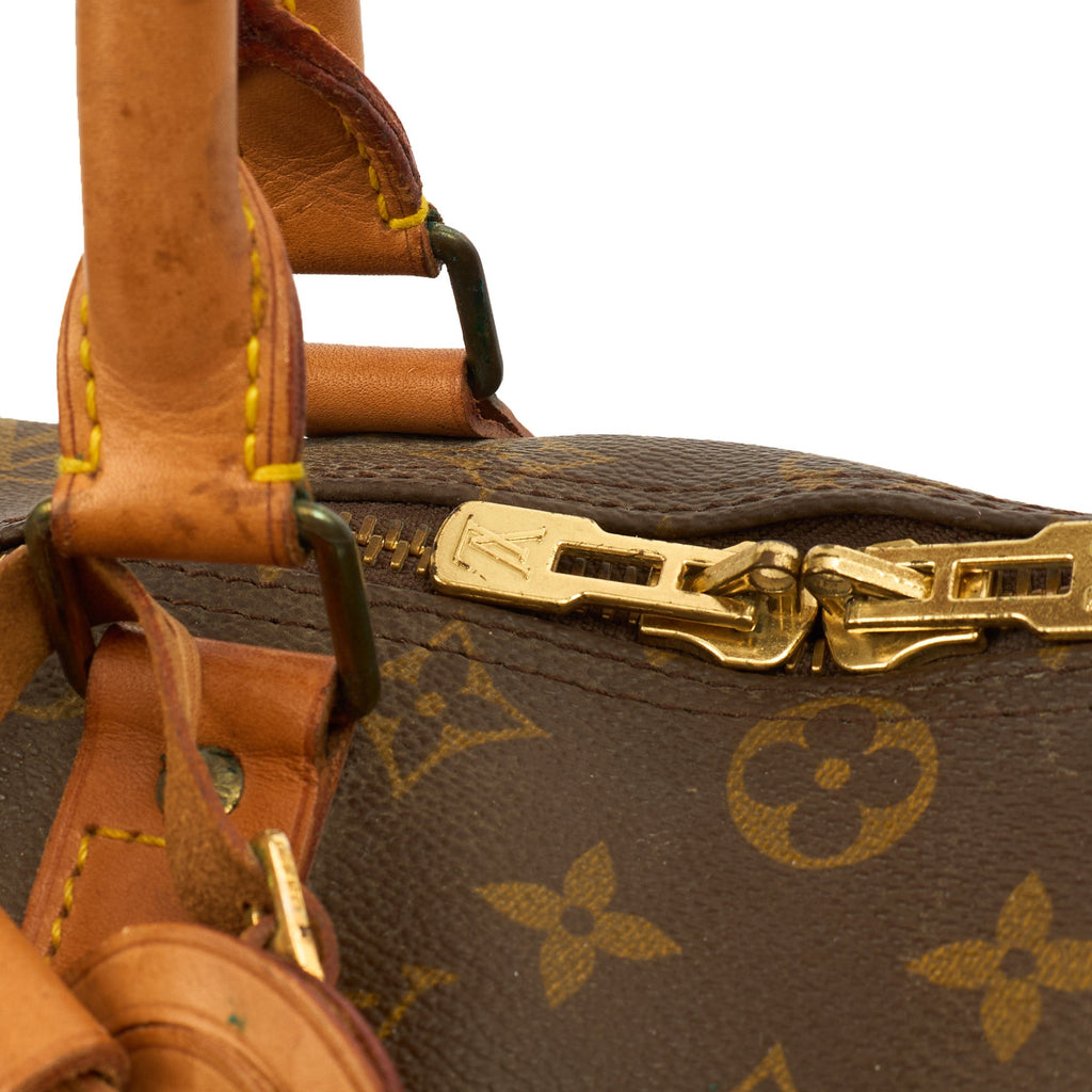 Louis Vuitton Tote Keepall 45 Bandouliere in Monogram, Canvas — Alternate View 9
