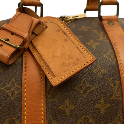 Louis Vuitton Tote Keepall 45 Bandouliere in Monogram, Canvas — Alternate View 13