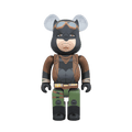 Bearbrick Knightmare Batman 400% 'Brown' — Front View