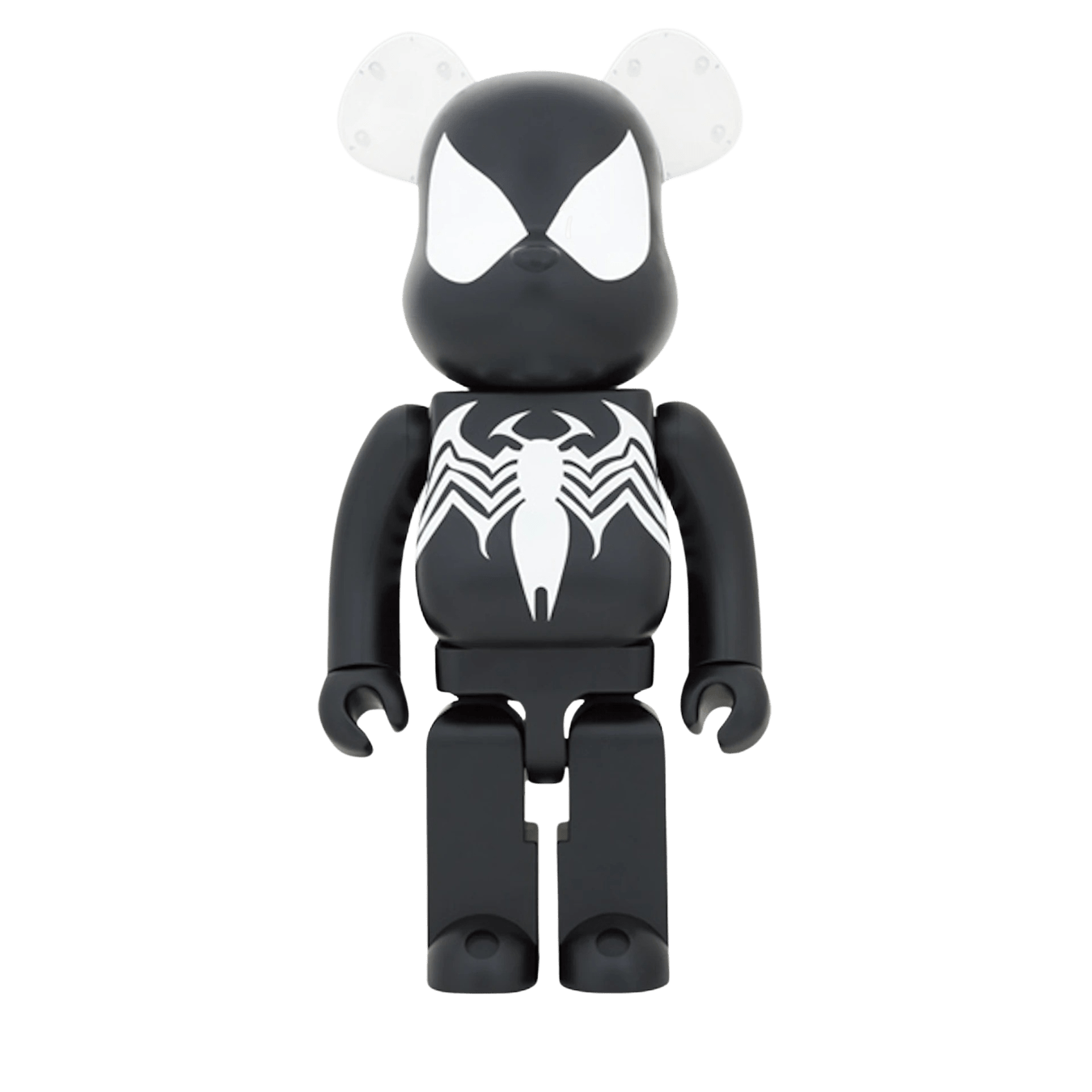 Bearbrick x Marvel Spider-Man Black Costume 1000% — Front View
