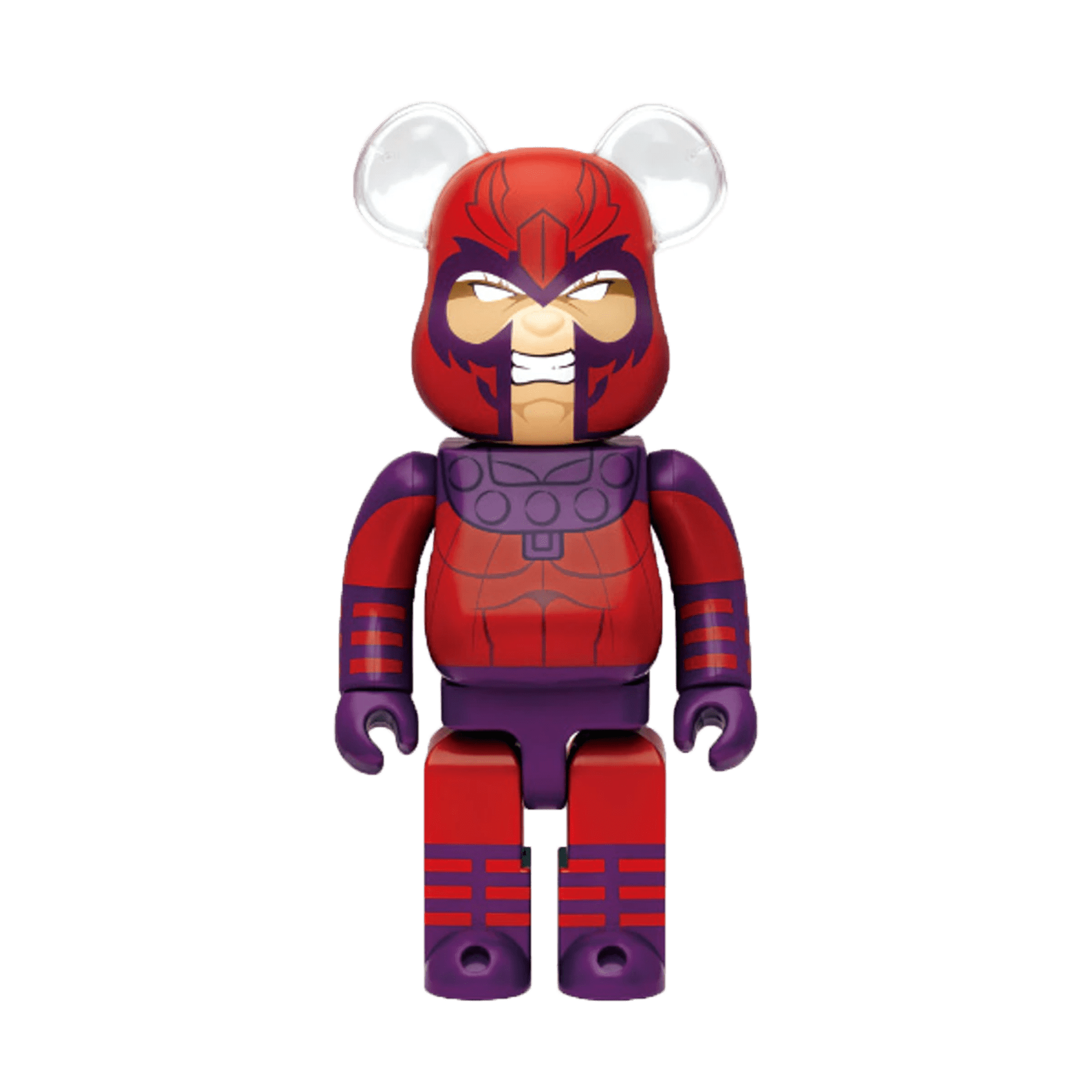 Bearbrick x Marvel X-Men Happy Lottery Magneto 400% — Front View