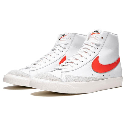 Nike Blazer Mid '77 Vintage 'Habanero Red' — UK 3 | EU 35.5 | US 3.5 — Side View