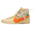 Off-White x Nike Blazer Orange SPOOKY PACK — 3 UK | 35.5 EU — Front View