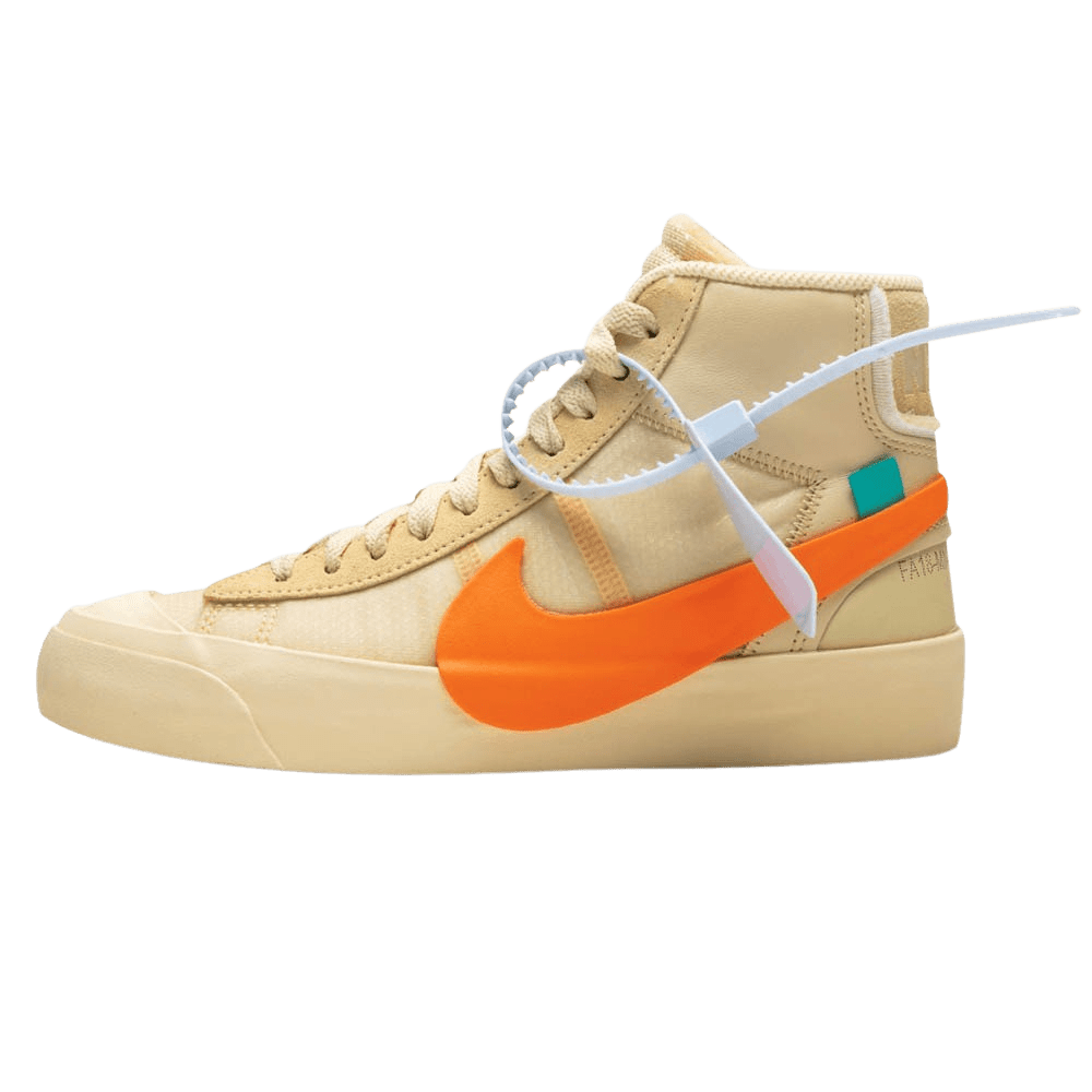 Off-White x Nike Blazer Orange SPOOKY PACK — 3 UK | 35.5 EU — Front View