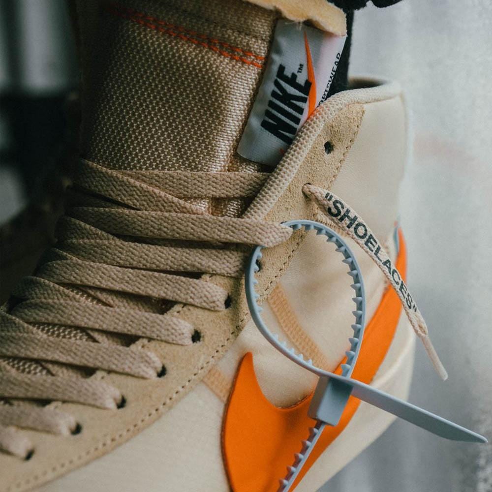 Off-White x Nike Blazer Orange SPOOKY PACK — 3 UK | 35.5 EU — Alternate View 8