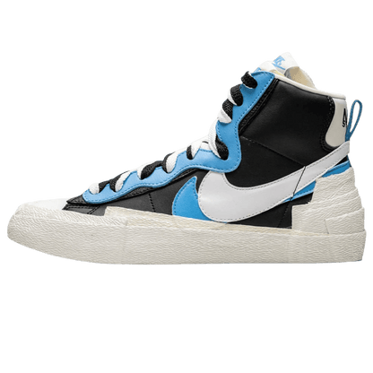 Sacai x Nike Blazer Mid 'Black Blue' — UK 3 | EU 35.5 | US 3.5 — Front View