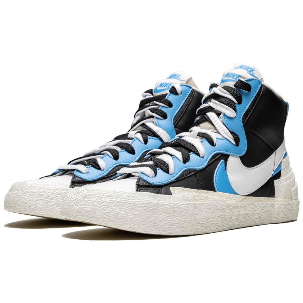 Sacai x Nike Blazer Mid 'Black Blue' — UK 3 | EU 35.5 | US 3.5 — Side View