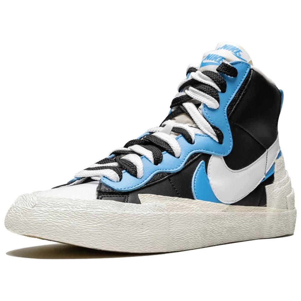 Sacai x Nike Blazer Mid 'Black Blue' — UK 3 | EU 35.5 | US 3.5 — Top View