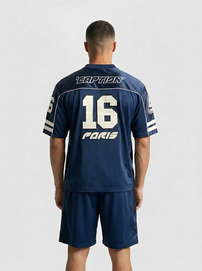 Legende Paris CORE MESH JERSEY - BLUE — XS — Side View