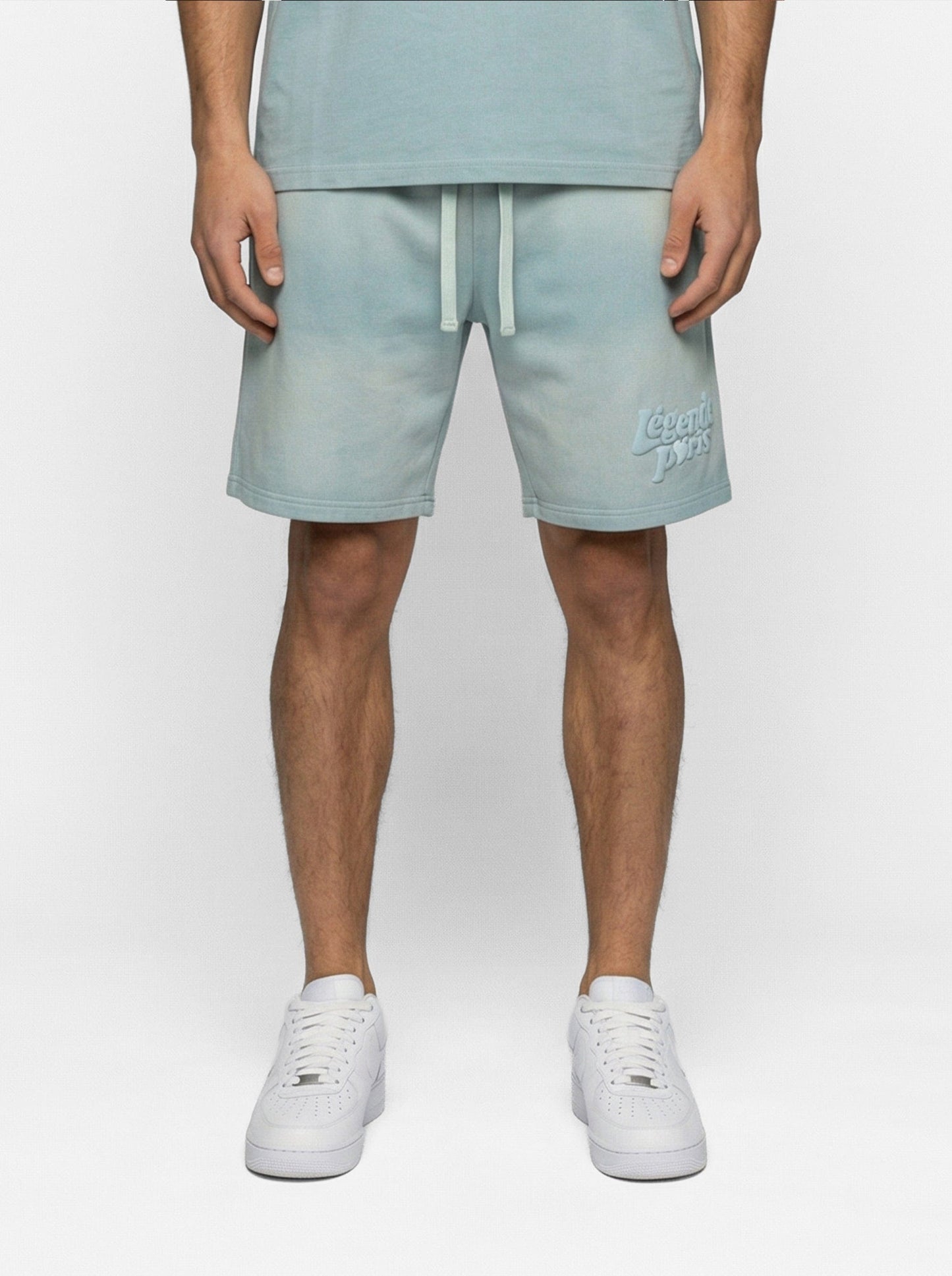 Legende Paris LND GRADIENT SHORT - ICY BLUE — XS — Front View