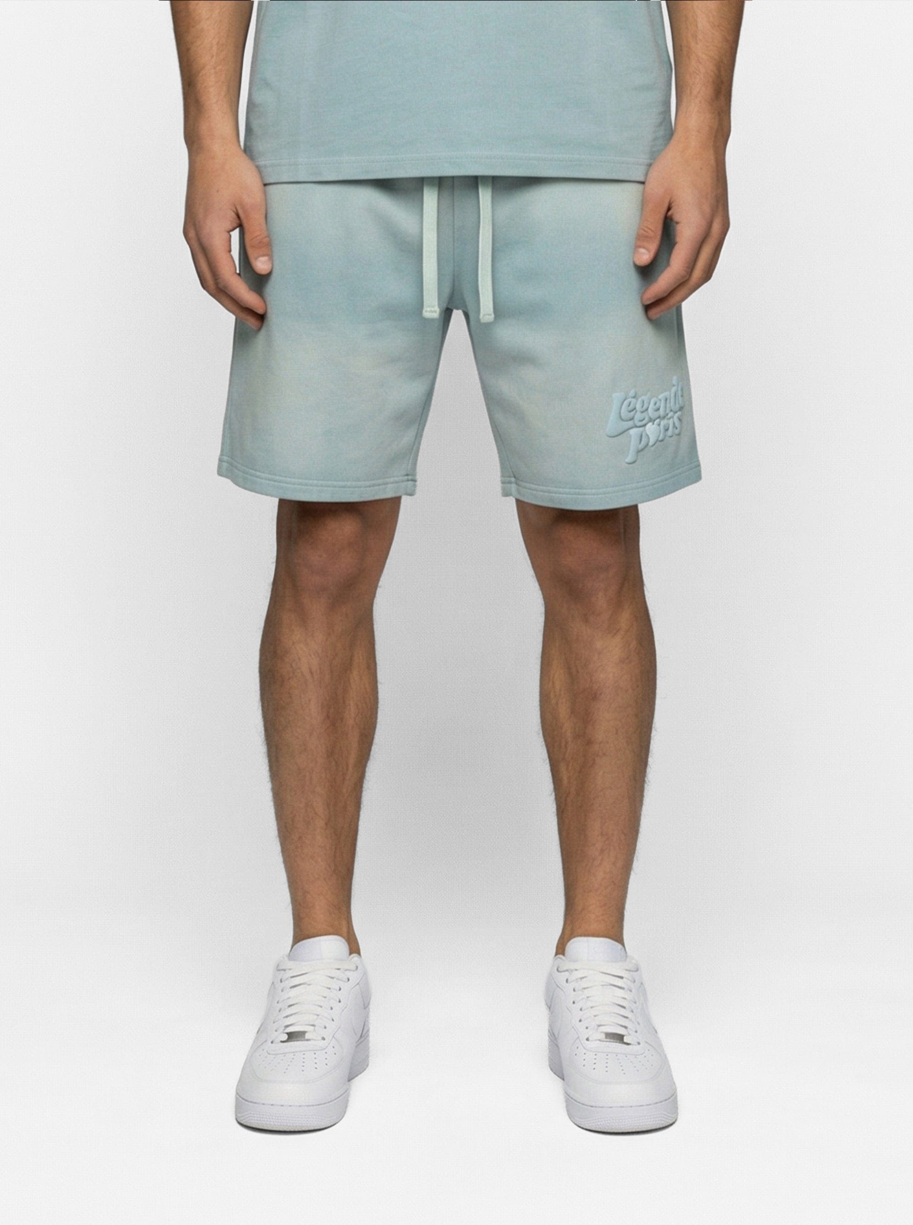 Legende Paris LND GRADIENT SHORT - ICY BLUE — XS — Front View