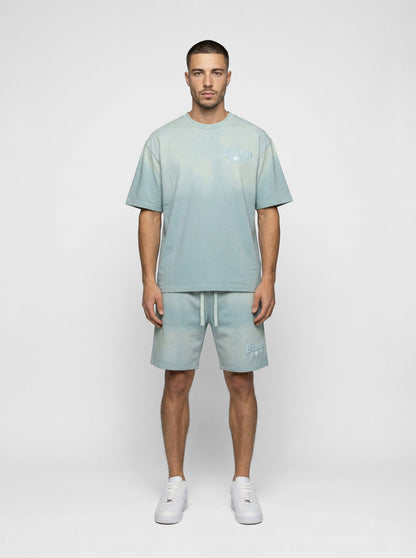 Legende Paris LND GRADIENT SHORT - ICY BLUE — XS — Back View