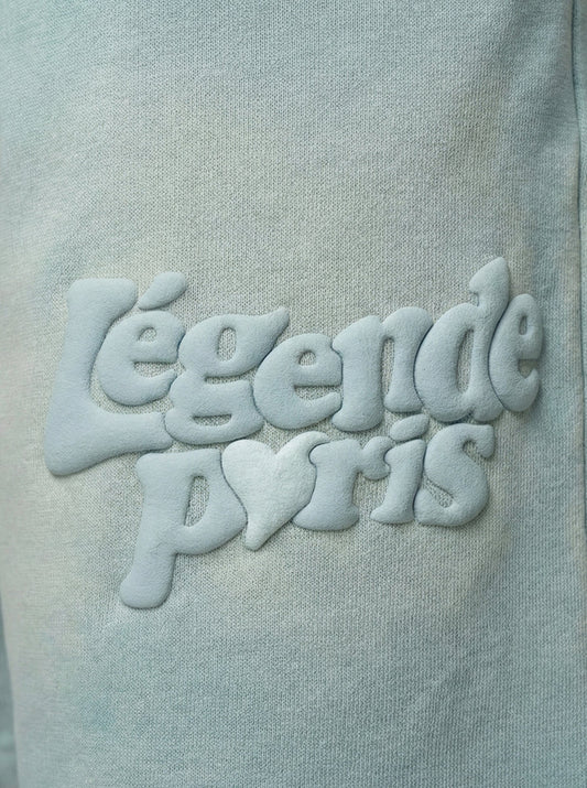 Legende Paris LND GRADIENT SHORT - ICY BLUE — XS — Side View
