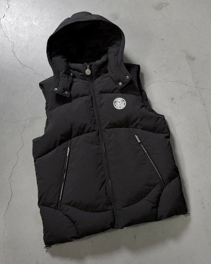 Legende Paris Puffer Bodywarmer - Black — XS — Side View