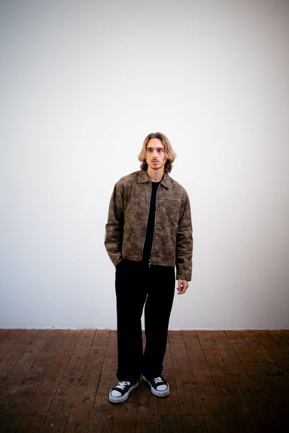 Samuel Bailey SB Denim Jacket — S — Top View