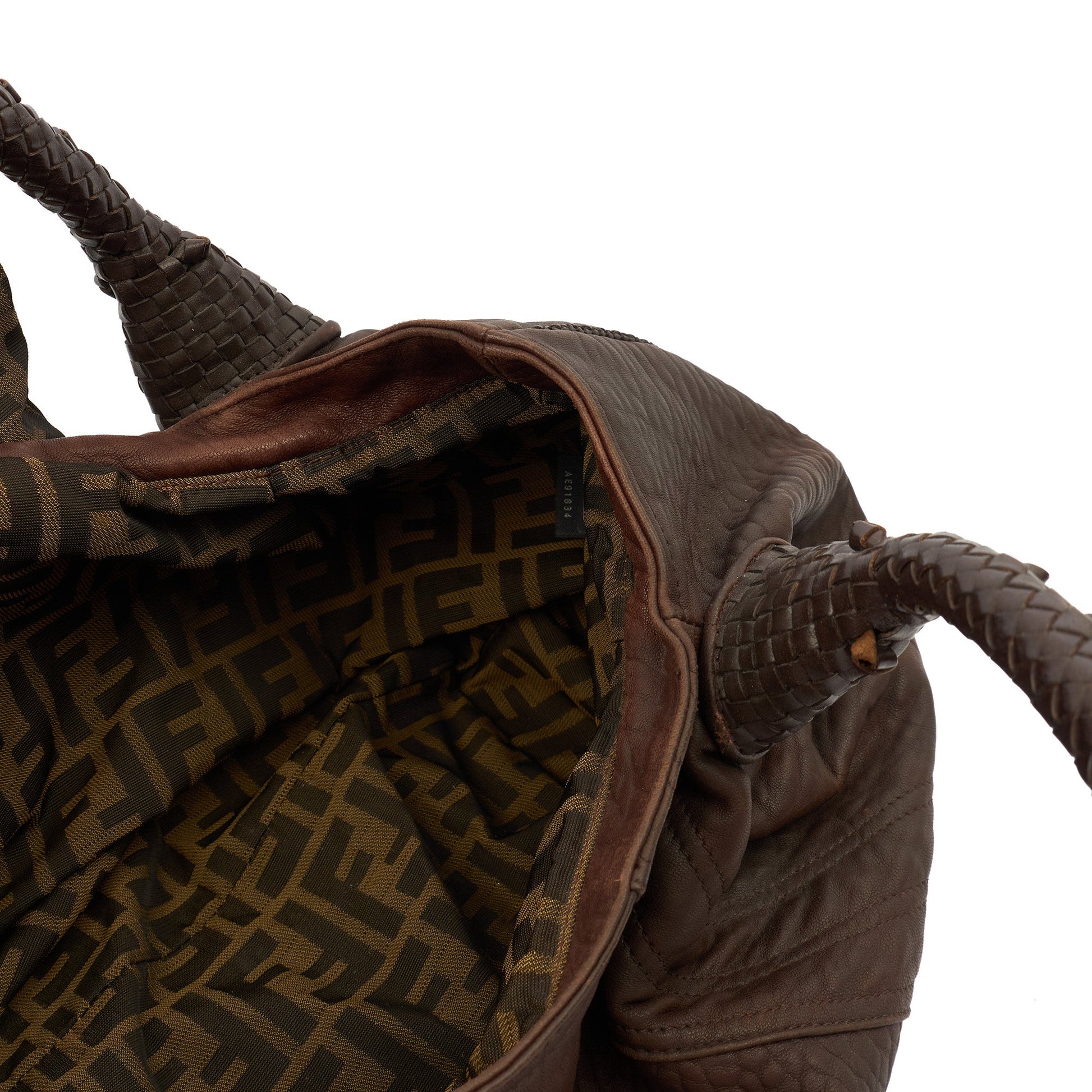 Fendi Tote Spy Bag in Brown, Leather — Alternate View 18