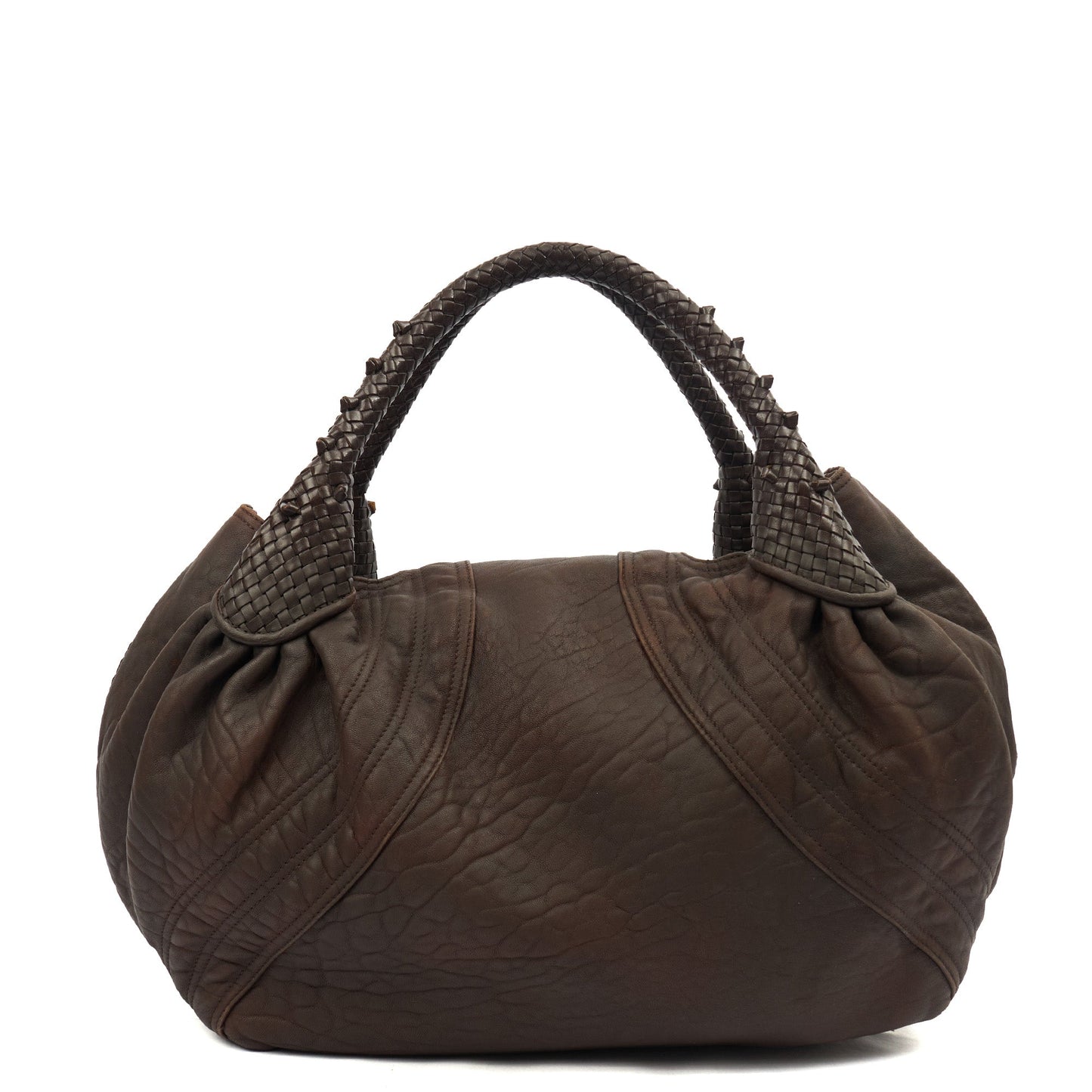 Fendi Tote Spy Bag in Brown, Leather — Alternate View 16