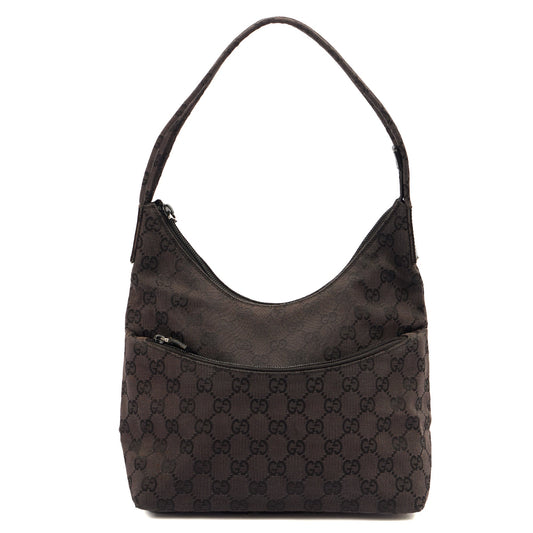 Gucci Tote Tote in Black, Fabric — Front View