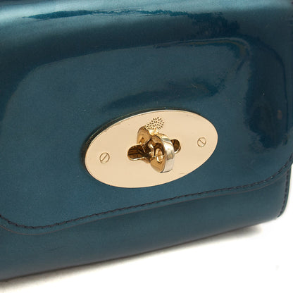 Mulberry Mini Bag Lily - Mini  in Blue, Patent Leather — Alternate View 12