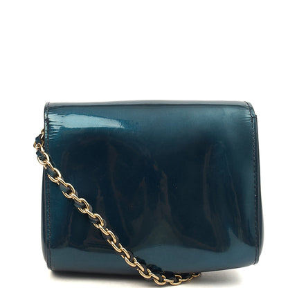 Mulberry Mini Bag Lily - Mini  in Blue, Patent Leather — Alternate View 9