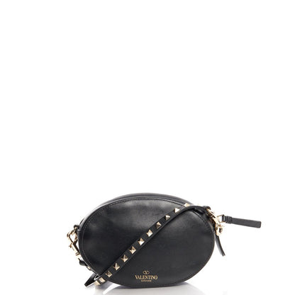 Valentino Cross Body V Logo Crossbody in Black, Calfskin — Alternate View 12