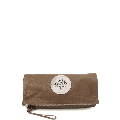 Mulberry Clutch Daria Pouch in Clay, Calfskin Leather — Alternate View 7