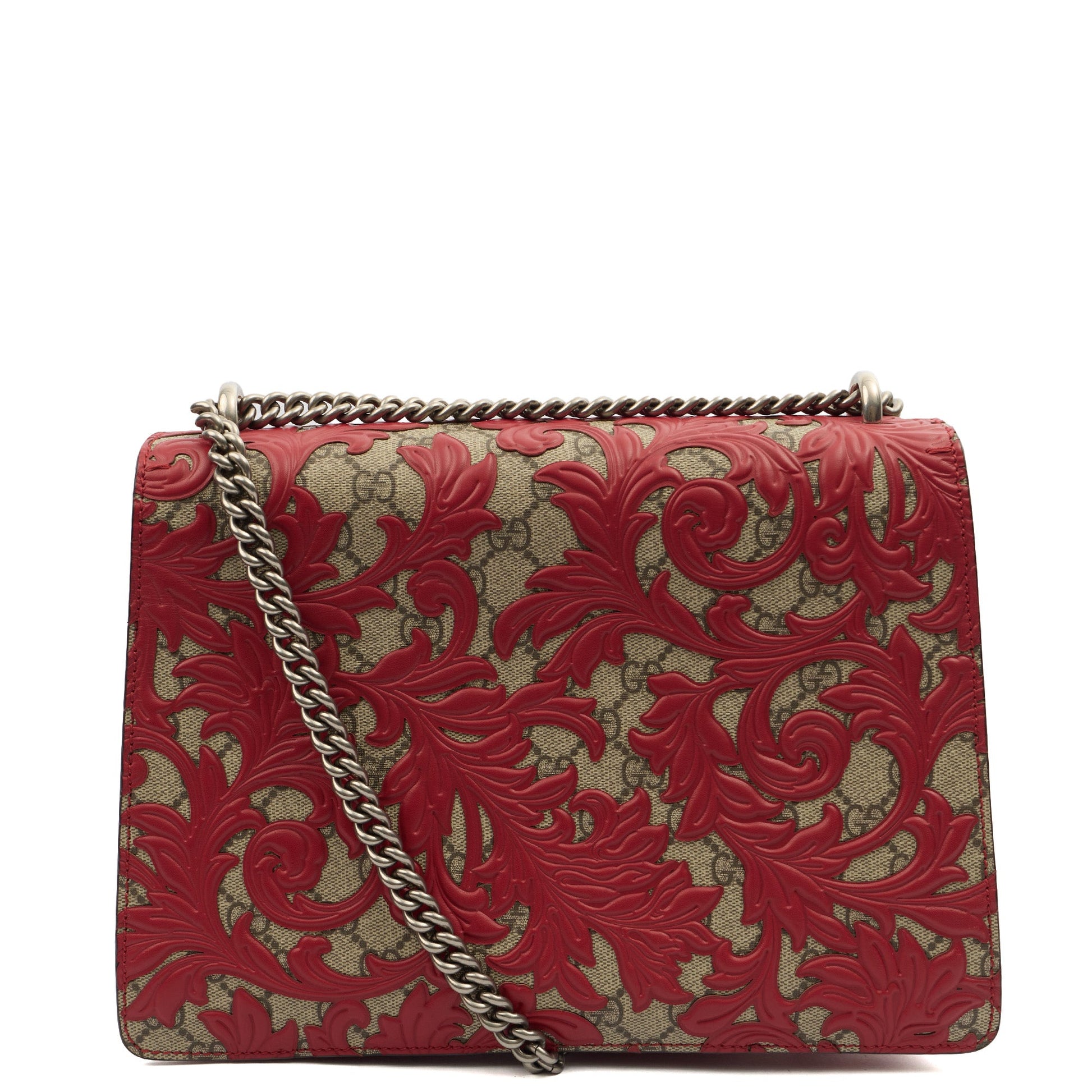 Gucci Cross Body Dionysus - Medium in Red, Leather — Back View