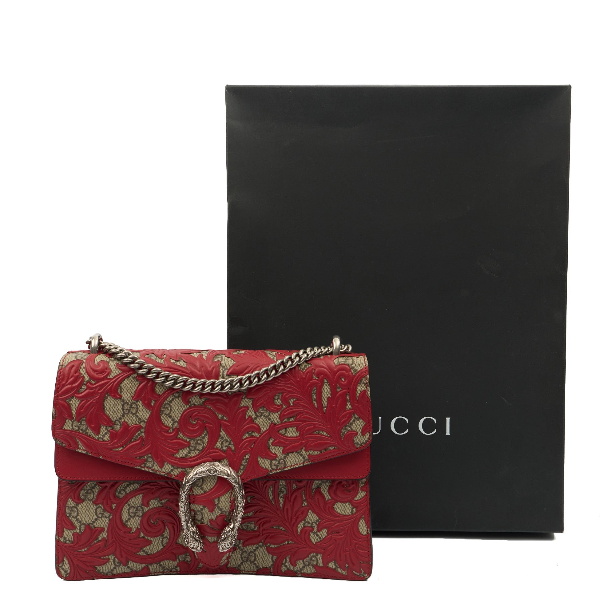 Gucci Cross Body Dionysus - Medium in Red, Leather — Alternate View 13