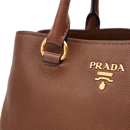 Prada Cross Body Tote in Brown, Leather — Alternate View 18