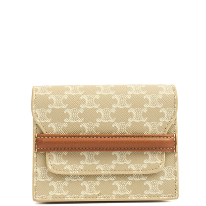 Celine Wallet in Brown, Box Calfskin — Alternate View 7