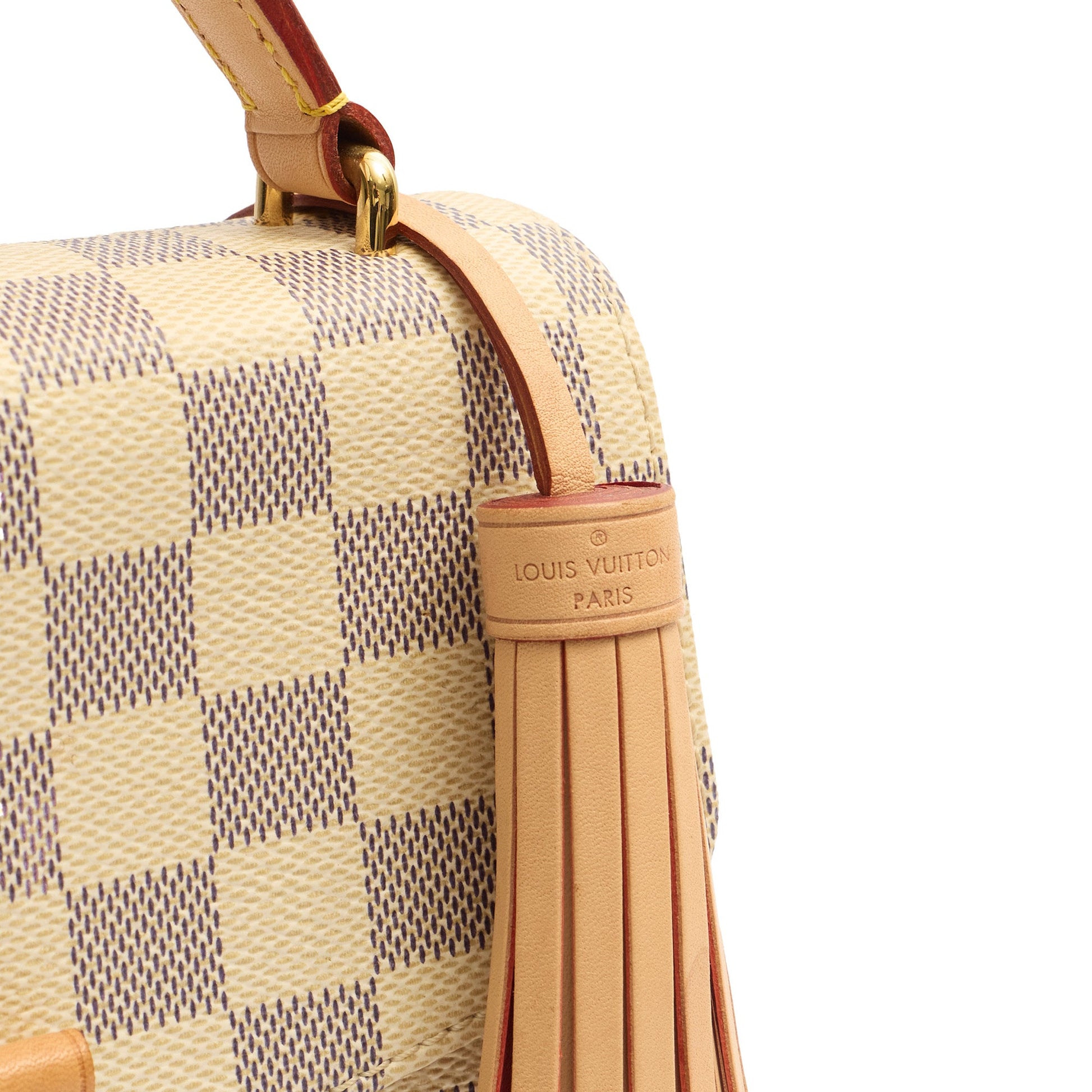 Louis Vuitton Top Handle Croisette in Damier Azur, Canvas — Alternate View 12