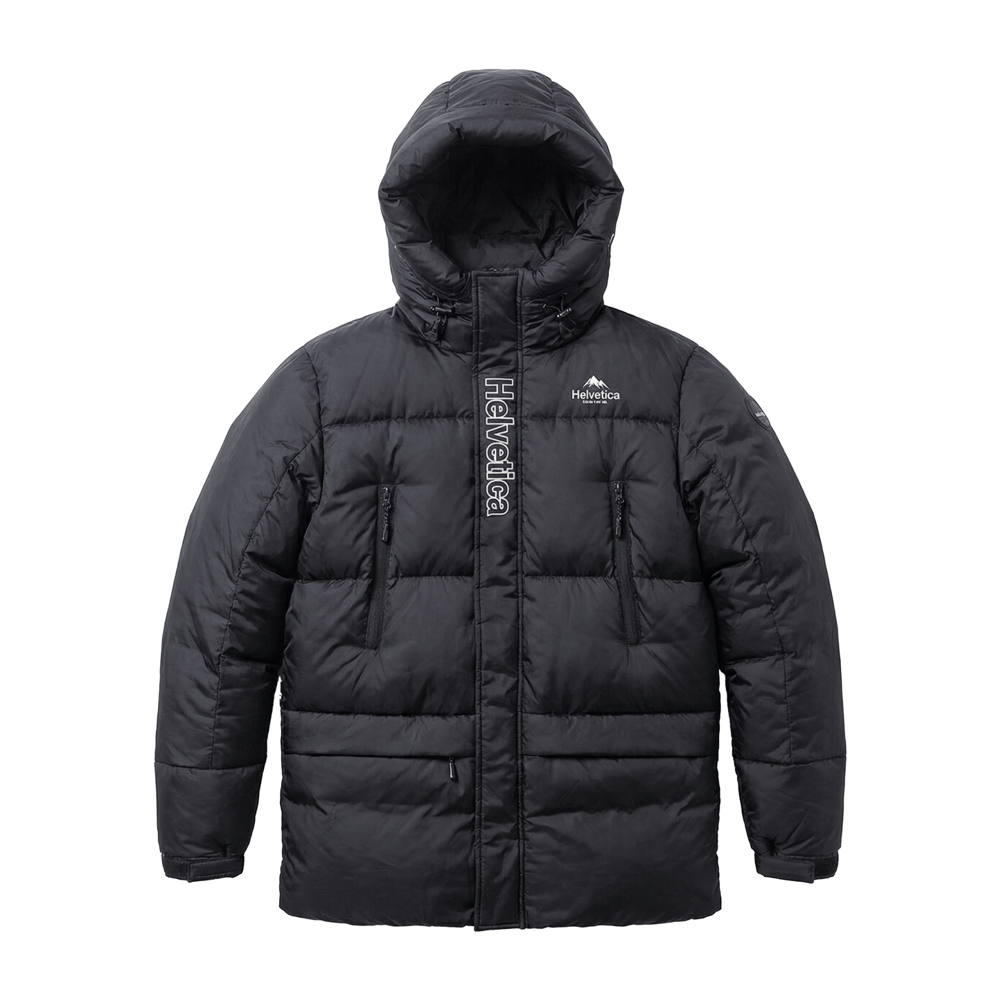 Helvetica Mountain Pioneers Capri 3 Hooded Parka Jacket — XS — Front View