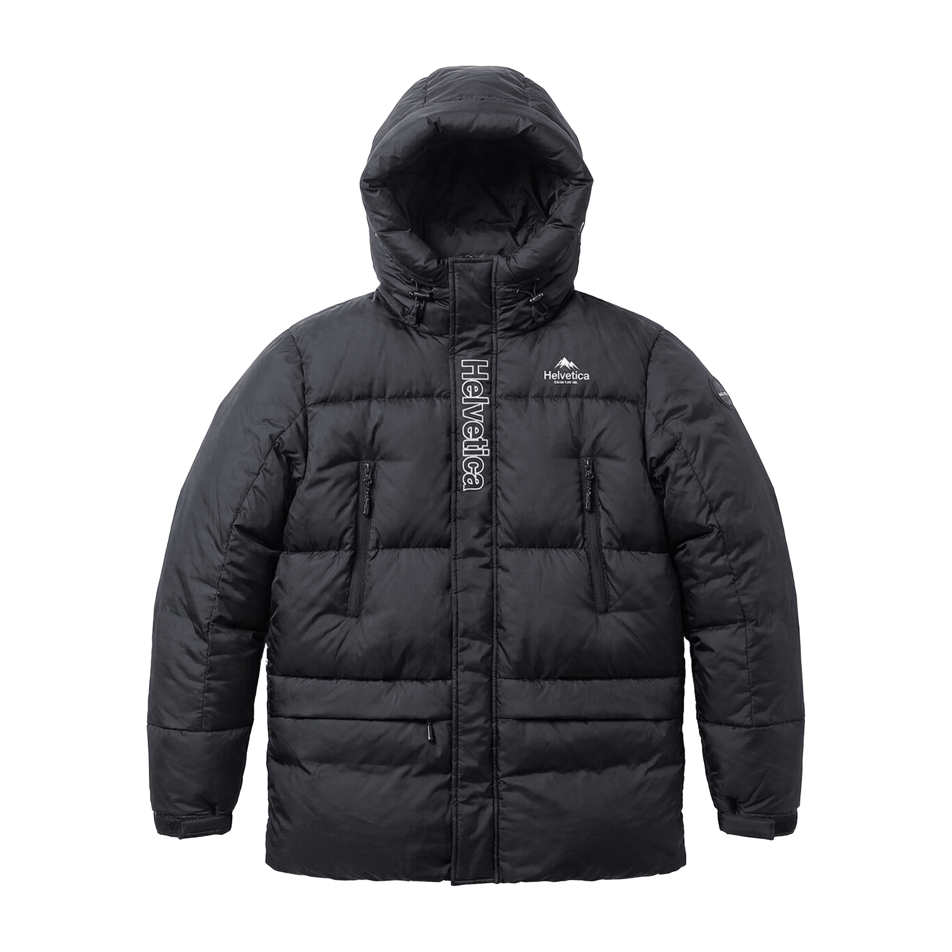 Helvetica Mountain Pioneers Capri 3 Hooded Parka Jacket — XS — Front View