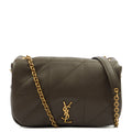 Saint Laurent Cross Body Jamie 4.3 - Mini in Green, Leather — Front View