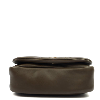 Saint Laurent Cross Body Jamie 4.3 - Mini in Green, Leather — Detail View