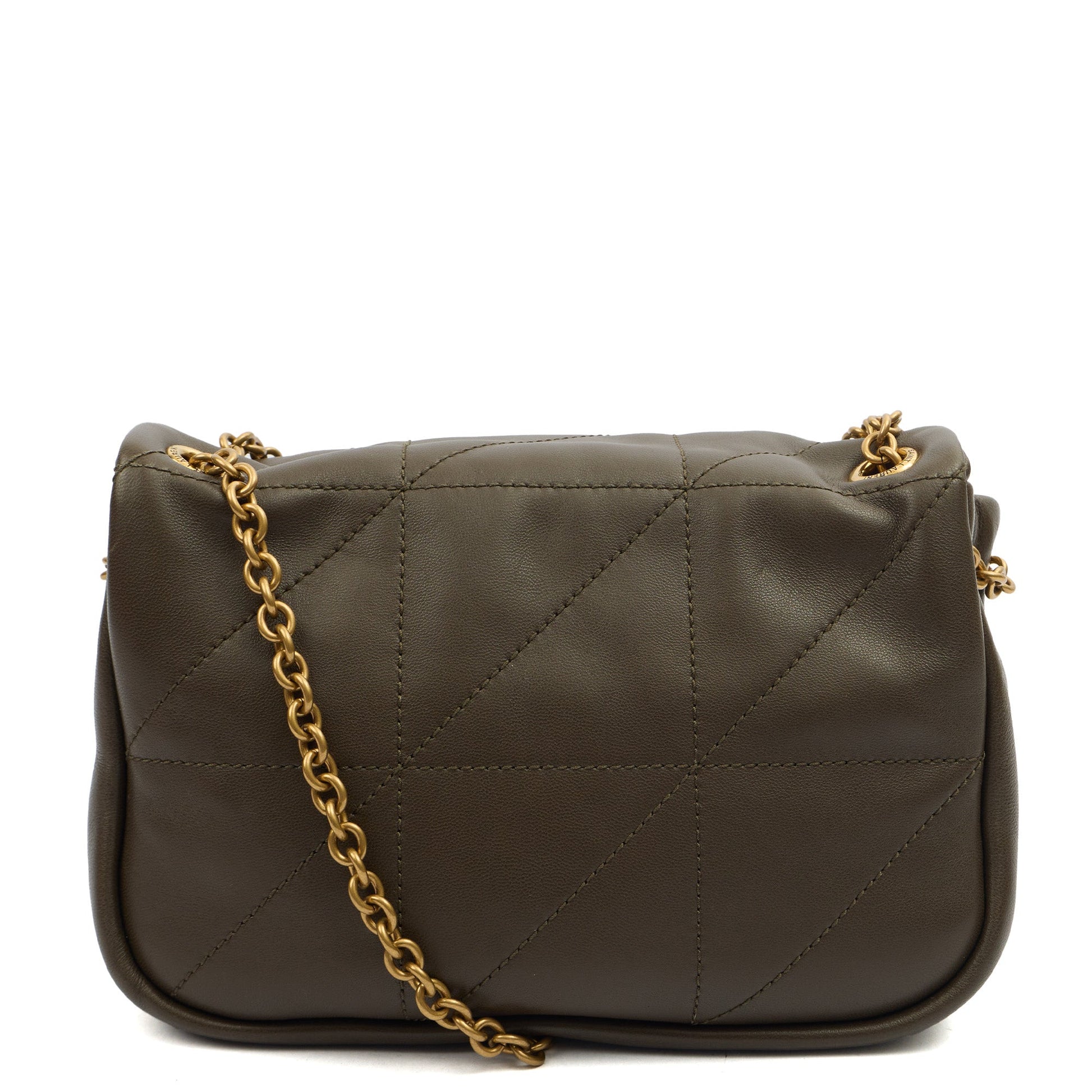 Saint Laurent Cross Body Jamie 4.3 - Mini in Green, Leather — Top View