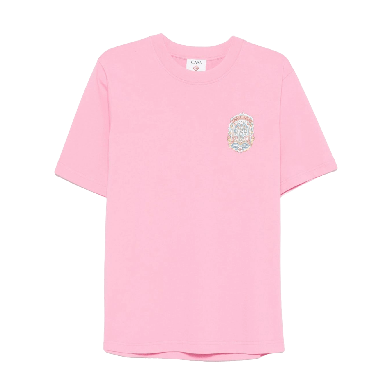 Casablanca Casa Way Skate T-Shirt 'Pink' — XXS — Front View
