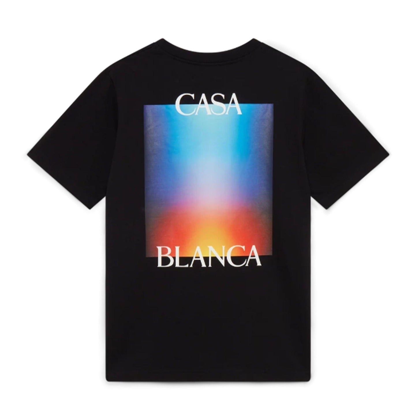 Casablanca Gradient Casa Logo T-Shirt 'Black' — XXS — Side View