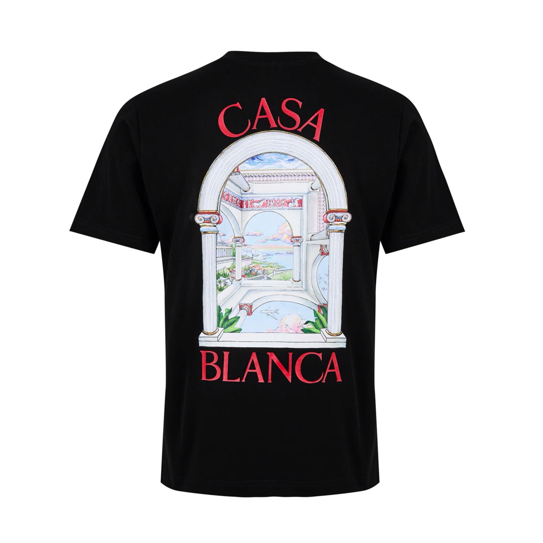 Casablanca Le Passage T-Shirt 'Black' — XXS — Side View
