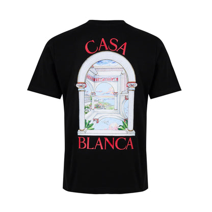 Casablanca Le Passage T-Shirt 'Black' — XXS — Side View
