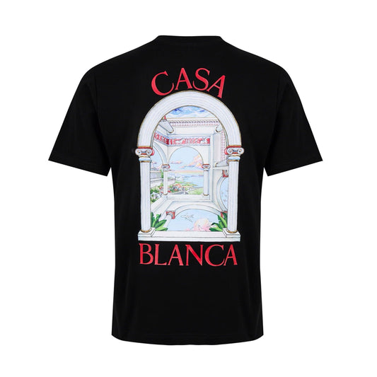 Casablanca Le Passage T-Shirt 'Black' — XXS — Side View
